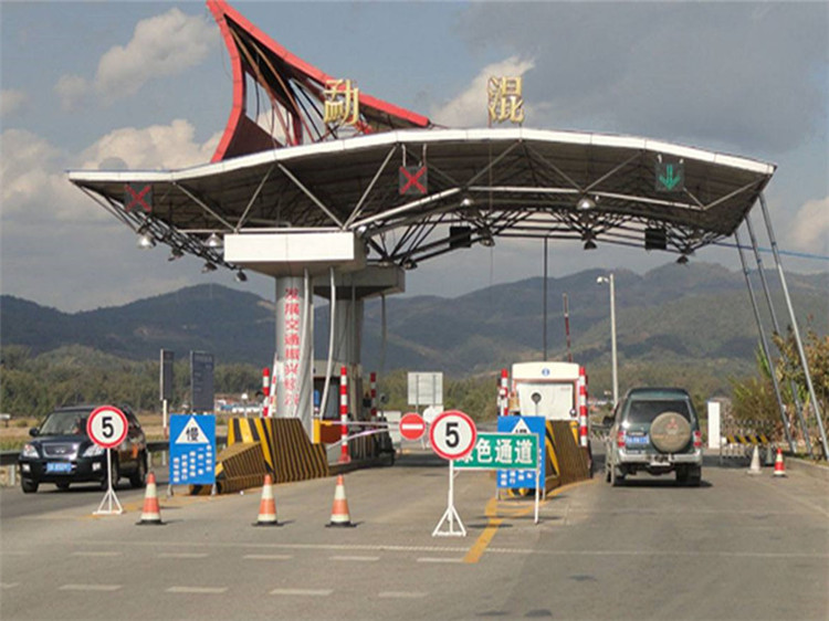 蛟河收费站网架